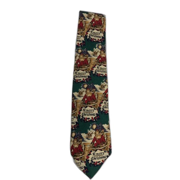 Nordstrom Other - Robert Talbott Santa Merry Christmas Tie Hand Sewn For Nordstrom